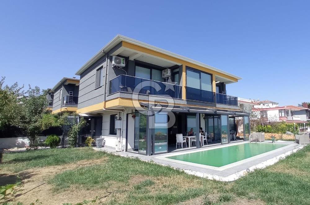 TEKİRDAĞ YENİCE'DE DENİZE SIFIR 4+1 SATILIK DUBLEKS VİLLA