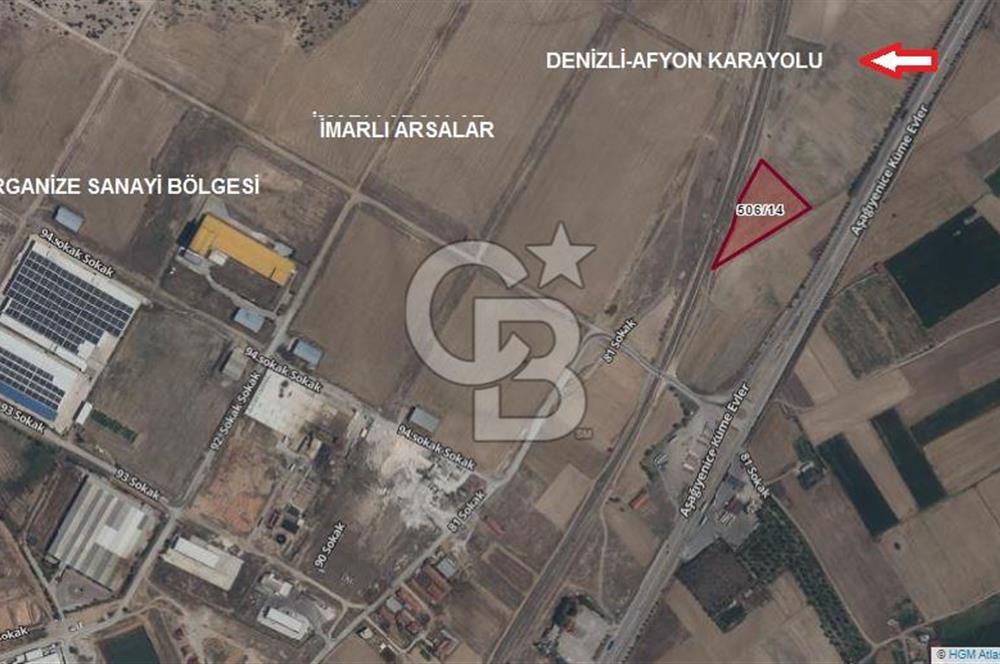 Afyon-Dazkırı Esentepe Mah.Kepezaltı Mevkiinde Ana Yola Yakın 8.327 m² Satılık Tarla