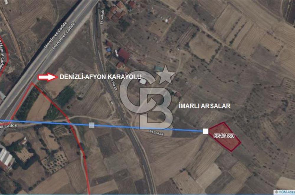 Afyon-Dazkırı Esentepe Mah.Engerek Mevkiinde İmar Sınırında 2.896 m² Satılık Bahçe