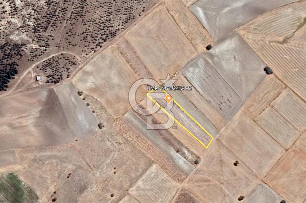 EMİRDAĞ ÜMRANİYE DE 2412 M2 ARSA
