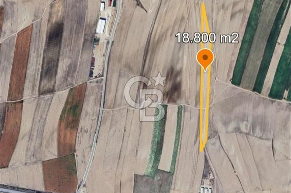 EMİRDAĞ ÜMRANİYEDE ANAYOLA 2. PARSEL 18 DÖNÜM ARAZİ