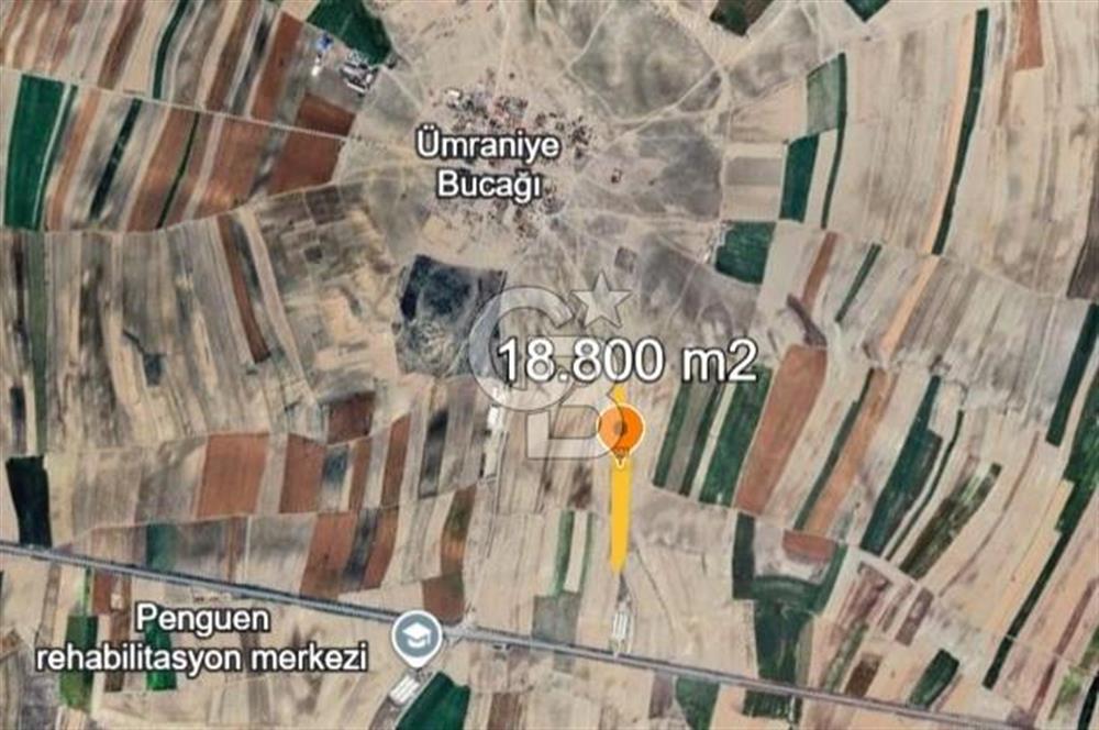 EMİRDAĞ ÜMRANİYEDE ANAYOLA 2. PARSEL 18 DÖNÜM ARAZİ