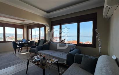 Ayvalık Merkezde 107m2 Deniz Manzaralı Masrafsız Daire