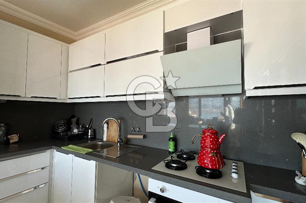 Ayvalık Merkezde 107m2 Deniz Manzaralı Masrafsız Daire