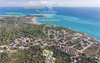 CB ARDENDEN DEMRE KUMDAĞI FULL DENİZ MANZARALI SATILIK ARSALAR