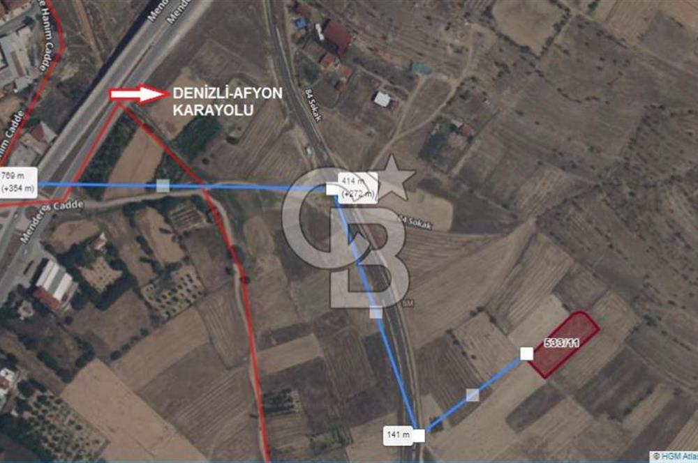 Afyon Dazkırı Esentepe Mah.de Anayola Yakın Yaka Mevkiinde 2.156 m² Satılık Tarla