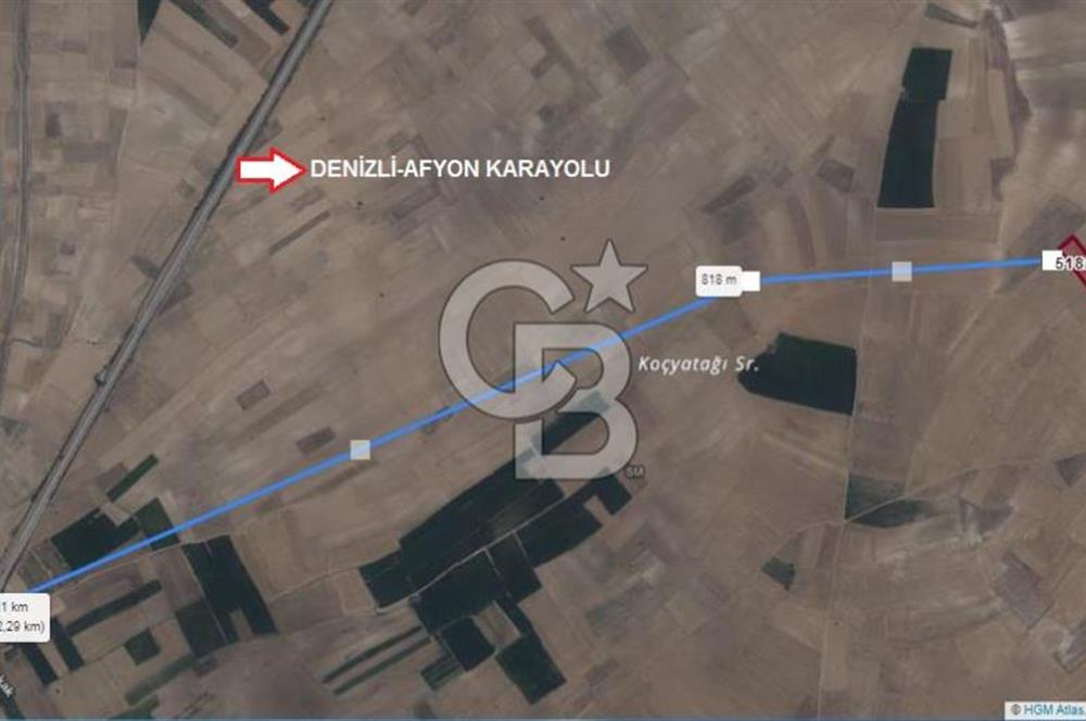 Afyon-Dazkırı Esentepe Mah.Tim Tim Mevkiinde 7.665 m² Fırsat Satılık Tarla