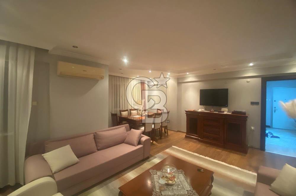 BUCA VALİ RAHMİ BEY 3+1 FULL TADİLATLI DOĞALGAZLI KLİMALI MERKEZİ KONUM SATILIK DAİRE 