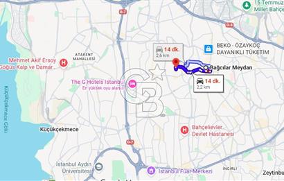 Bağcılar Kirazlı Mahallesi 4 Kat Konut İmarlı 263 m² Arsa