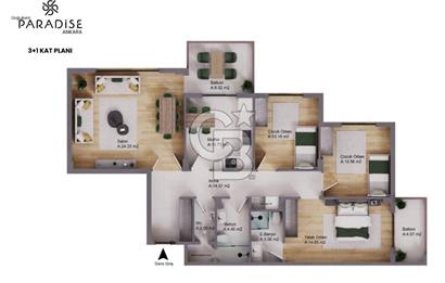 BAŞBOĞA PARADISE | VADE FIRSATIYLA 1+1 / 2+1 / 3+1 DAİRELER