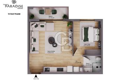 BAŞBOĞA PARADISE | VADE FIRSATIYLA 1+1 / 2+1 / 3+1 DAİRELER