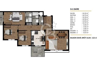 BAŞBOĞA PARADISE | VADE FIRSATIYLA 1+1 / 2+1 / 3+1 DAİRELER