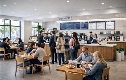 DEVREN KURUMSAL KAFE İŞLETMESİ | GÜÇLÜ LOKASYON - YÜKSEK CİRO