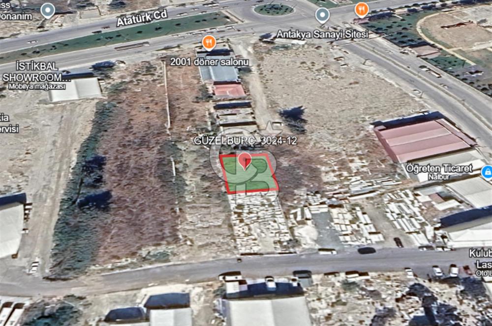 GÜZELBURÇ MAH'DE *T2 İMARLI* SATILIK NİTELİKLİ TİCARİ ARSA