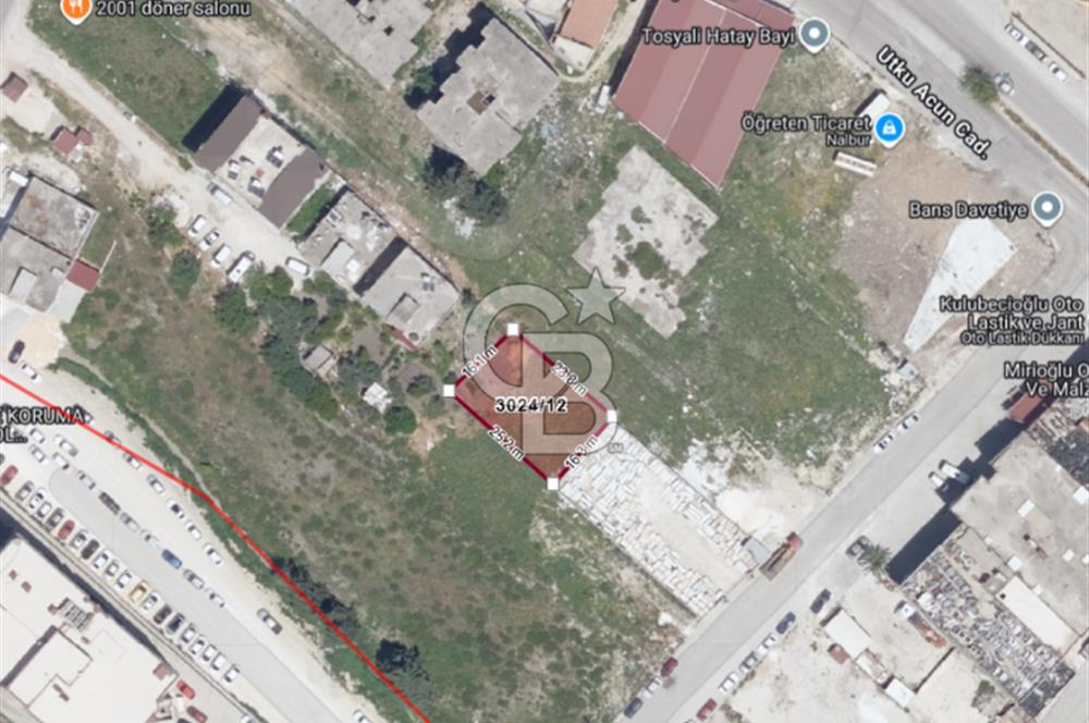 GÜZELBURÇ MAH'DE *T2 İMARLI* SATILIK NİTELİKLİ TİCARİ ARSA