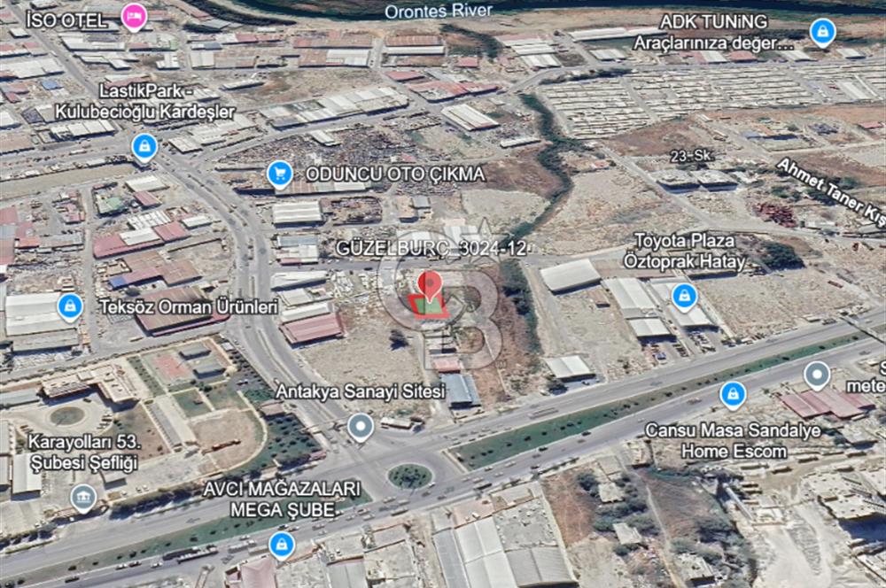 GÜZELBURÇ MAH'DE *T2 İMARLI* SATILIK NİTELİKLİ TİCARİ ARSA