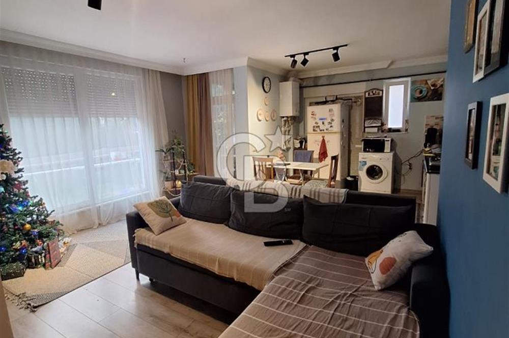 MUHTEŞEM KONUMA SAHİP FABRİKALAR MAHALLESİ'NDE KULLANIŞLI 1+1