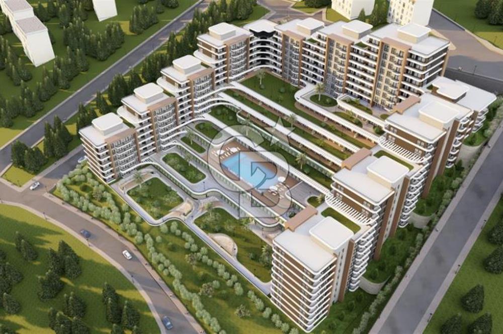 Çiğli Muranoda Havuz Cepheli 1+1 Satılık Daire