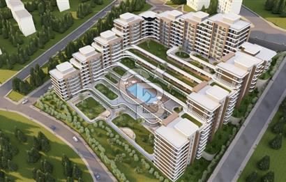 Çiğli Muranoda Havuz Cepheli 1+1 Satılık Daire