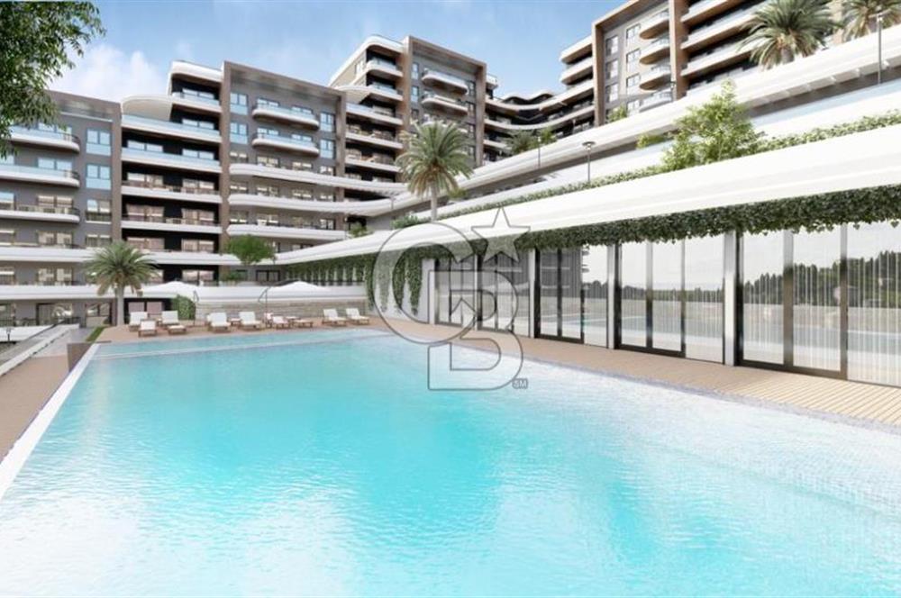 Çiğli Muranoda Havuz Cepheli 1+1 Satılık Daire