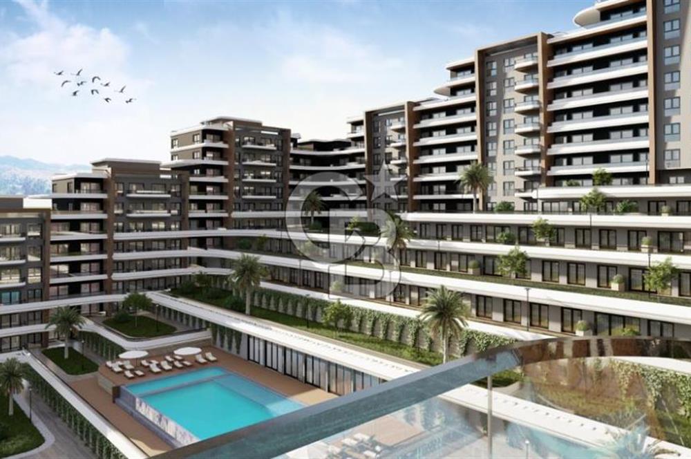 Çiğli Muranoda Havuz Cepheli 1+1 Satılık Daire