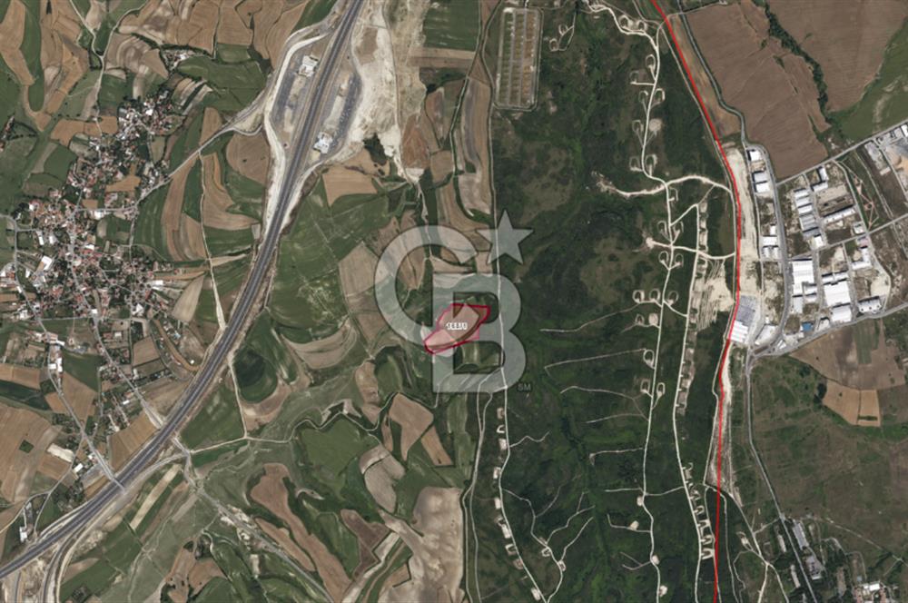 ÇATALCA NAKKAŞ, HAVAALANINA YAKIN 375M2 SATILIK ARAZİ