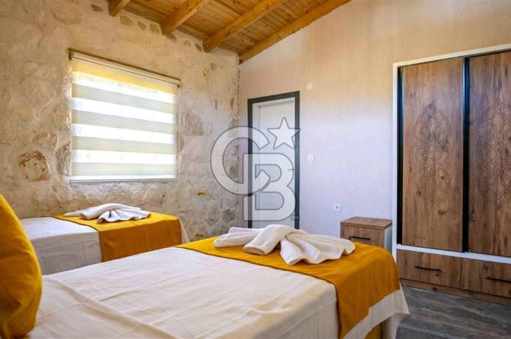 CB GİZ'DEN KAŞ SARIBELEN'DE SATILIK 2+1 VİLLA