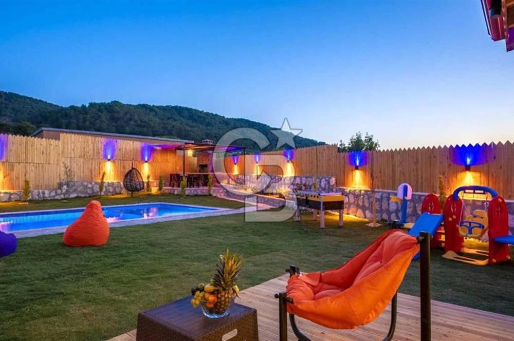 CB GİZ'DEN KAŞ SARIBELEN'DE SATILIK 2+1 VİLLA