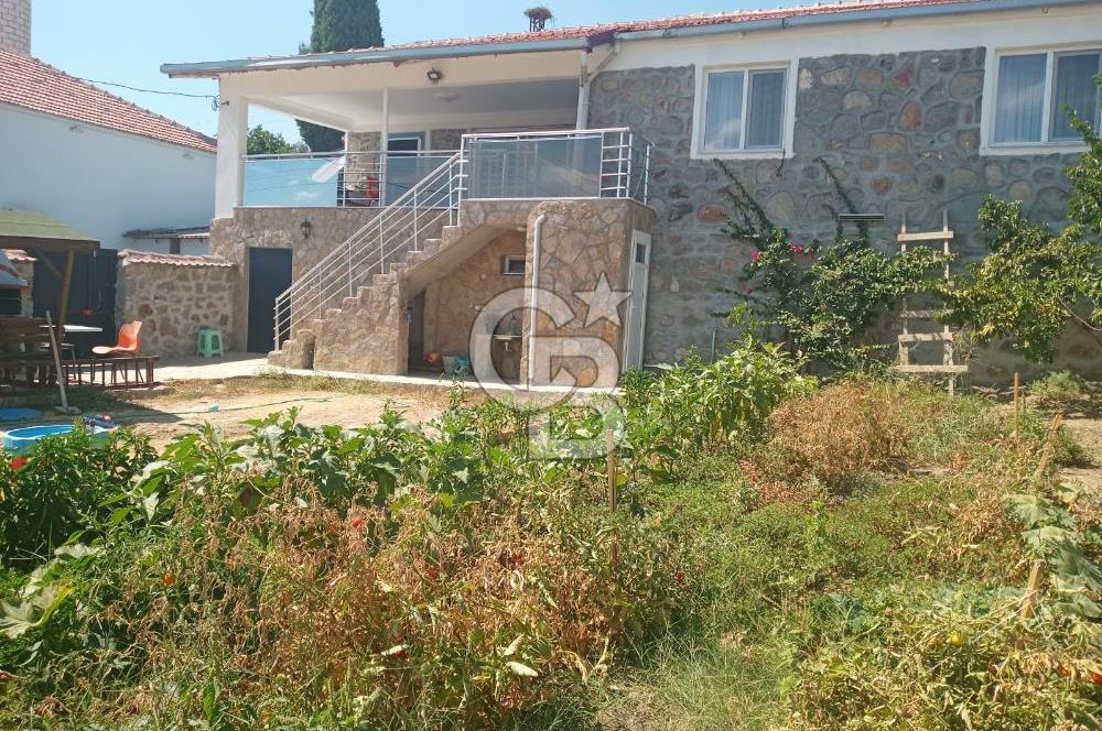 Manisa şamar da bahçeli 3+1 taş ev 