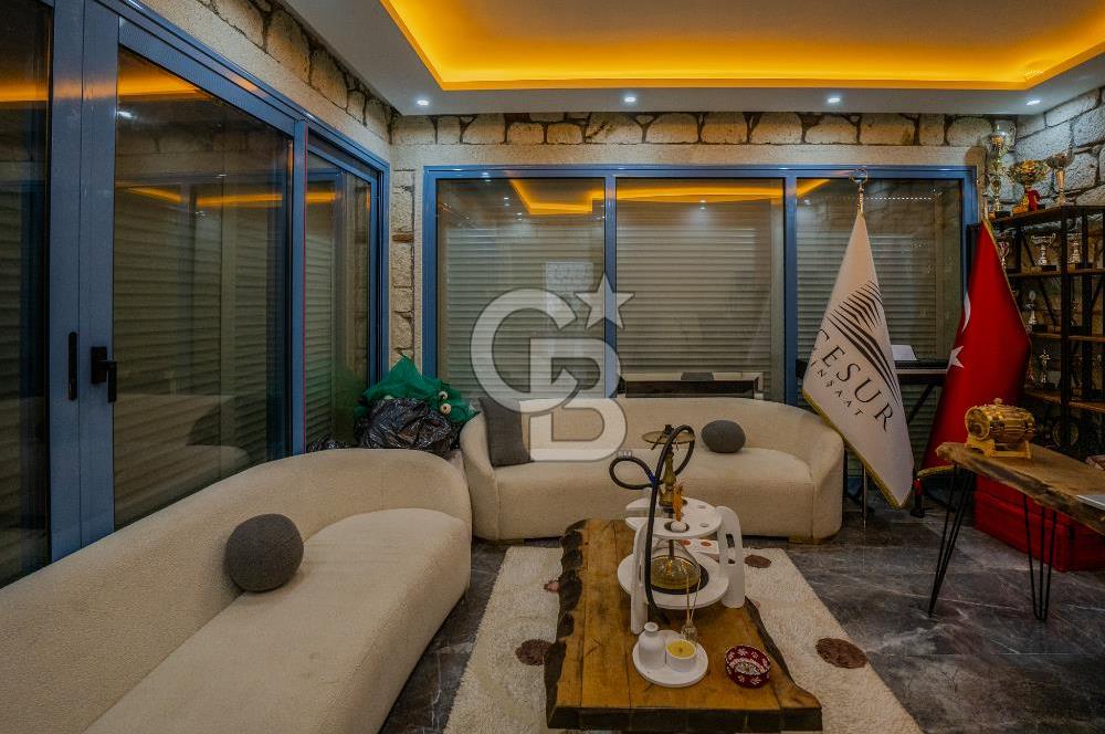 İzmir Çeşme Ildır Satılık 4+1 Müstakil Havuzlu Köşk