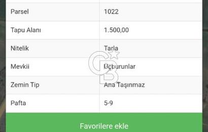 ÇANAKKALE ÇAN KOCAYAYLA SATILIK TARLA