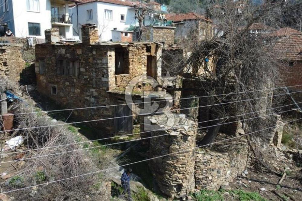İzmir Bayındır Söğütören Satılık Taş Ev Ve Arsası