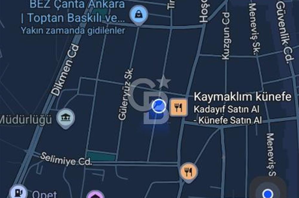 Ayrancı/Hoşdere'de Satılık Boş 3+1 Daire