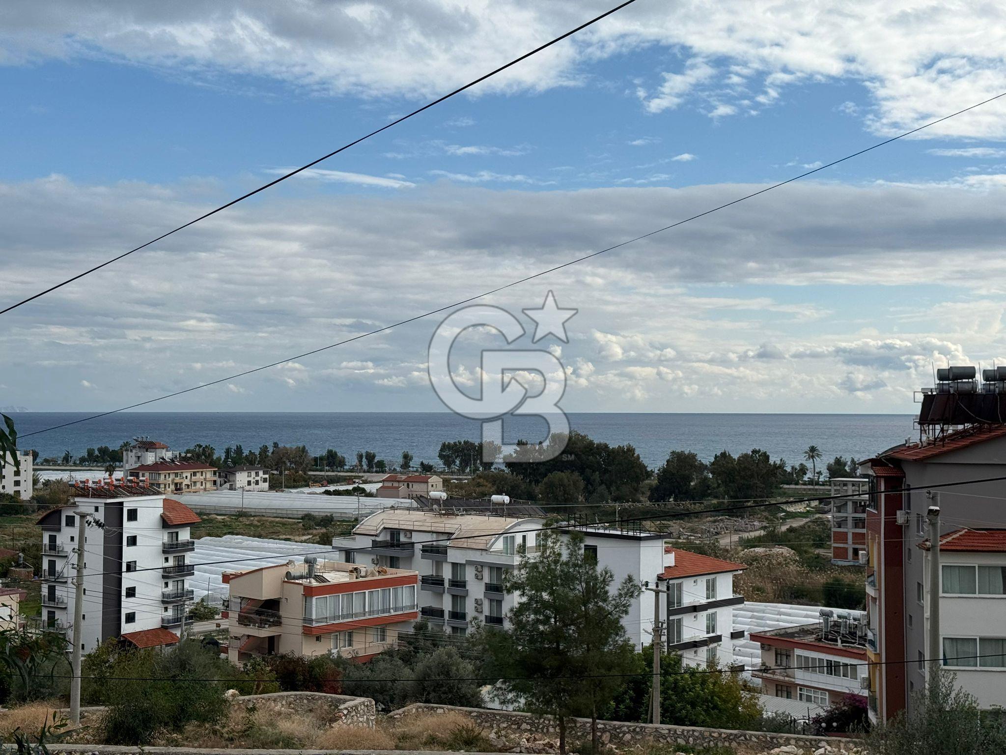 CB ARDEN'DEN BEYMELEKTE GENİŞ 1+1 DENİZ MANZARALI KİRALIK DAİRE