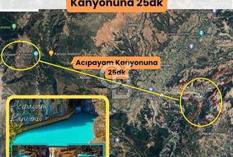 Acıpayam kanyonu ve fethiyeye yakın  imarlı arsa - 1 - 325790