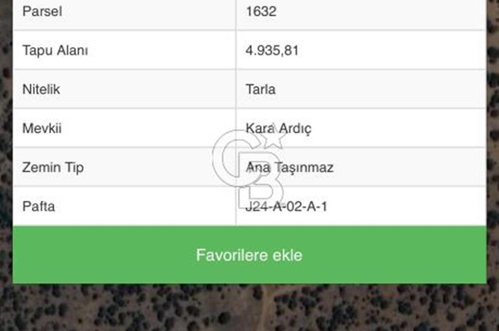 Kütahya merkez kırgıllı da osbye 5 dk mesafede dümdüz arazi