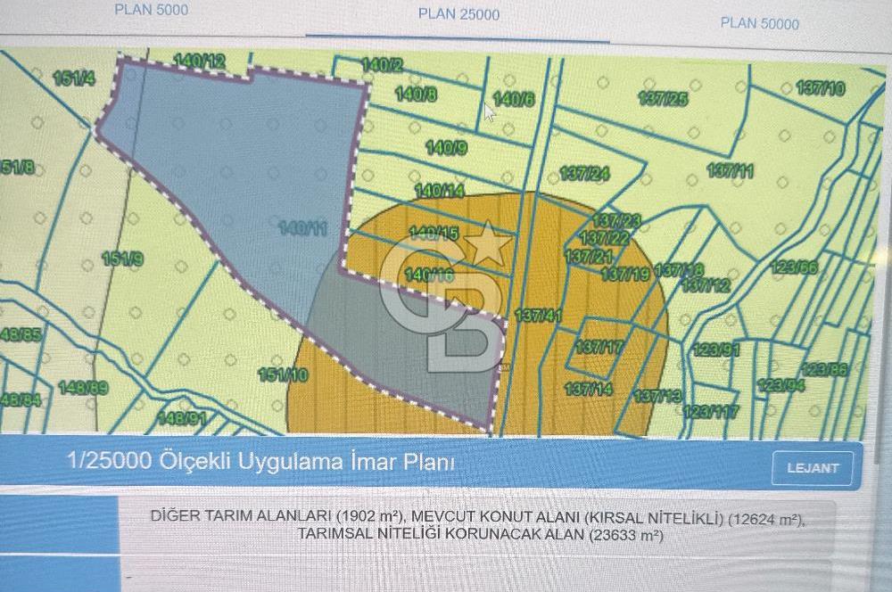 KOCAELİ KANDIRA KOCAKAYMAS MAHALLESİ'NDE 50.623 MT2 SATILIK
