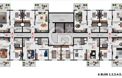 ÇANAKKALE MERKEZ KARACAÖREN MAVİ VATAN EVLERİ SATILIK 2+1 DAİRE