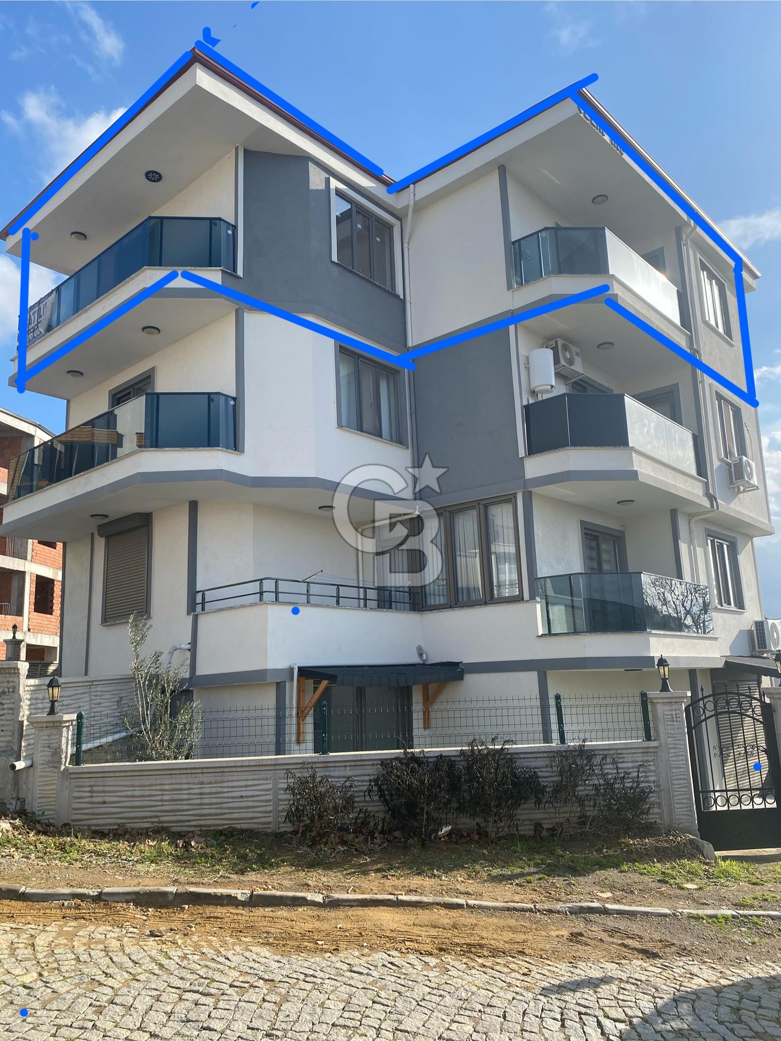 Balıkesir gömeç karaağaç mahallesi satılık 3 + 1 daire