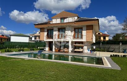 SİLİVRİ GÖL KONAKLARI'NDA MÜSTAKİL HAVUZLU SATILIK VİLLA