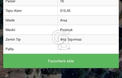 Acıpayam kanyonu ve fethiyeye yakın imarlı arsa