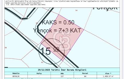 Arnavutköy Boyalık’ta 352m2 Satılık Arsa