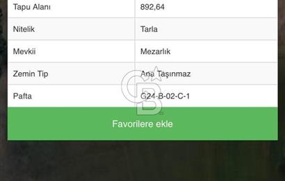 Sakarya Kaynarca Taşoluk'ta 892m2 Satılık TARLA !