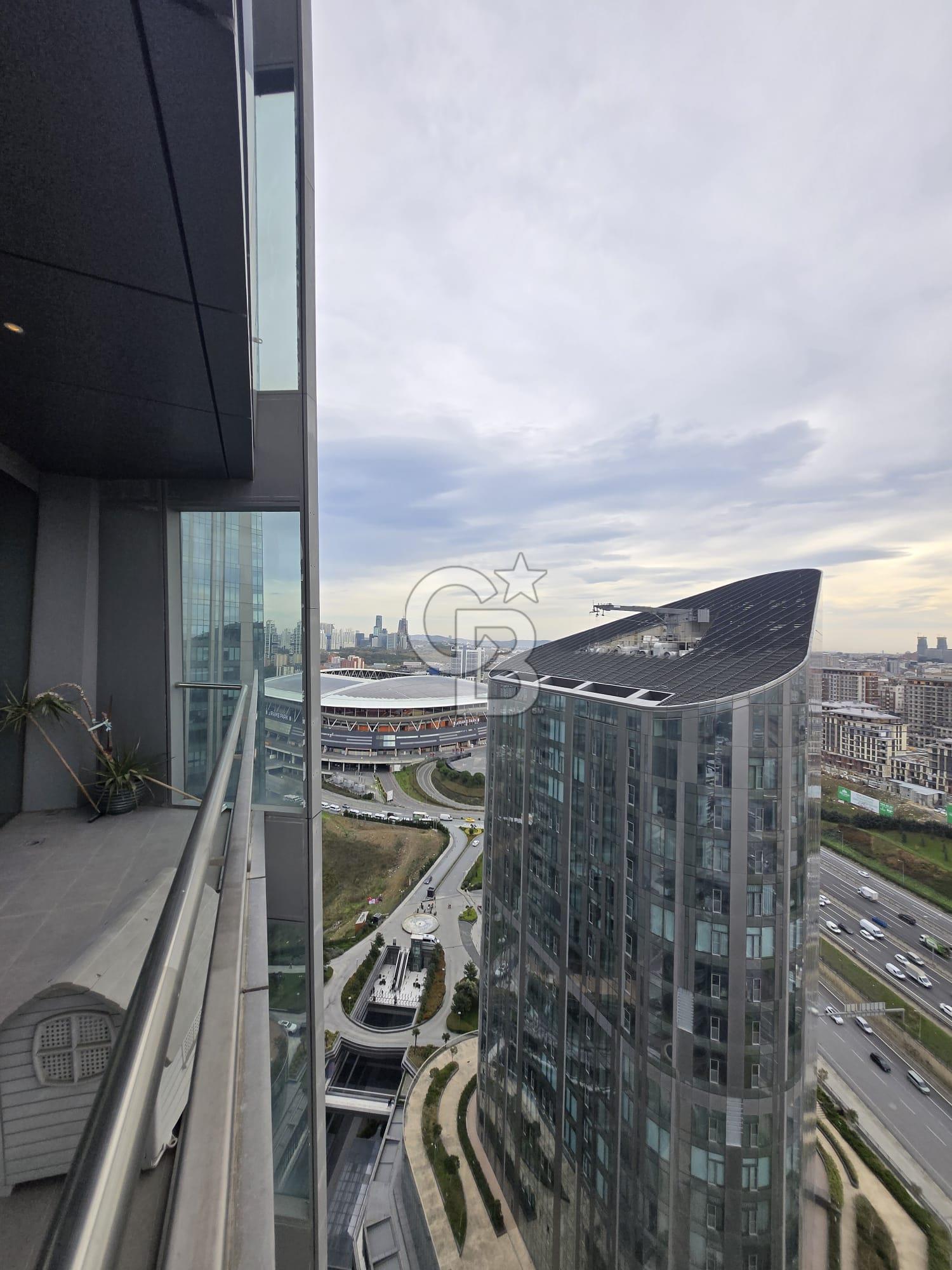 SKYLAND RESIDANCE'DA EŞYALI BÜYÜK TERASLI KİRALIK DAİRE