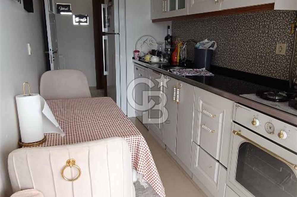 BAYRAKLI -NALDÖKEN'DE DENİZ MANZARALI 3+1 DAİRELER.