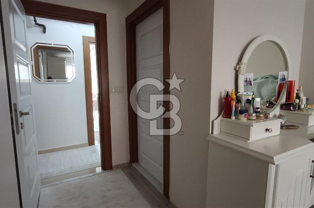 BAYRAKLI -NALDÖKEN'DE DENİZ MANZARALI 3+1 DAİRELER.