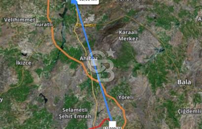 GÖLBAŞI ÇİMŞİT MAH SATILIK TEK TAPU YATIRIMLIK TARLA