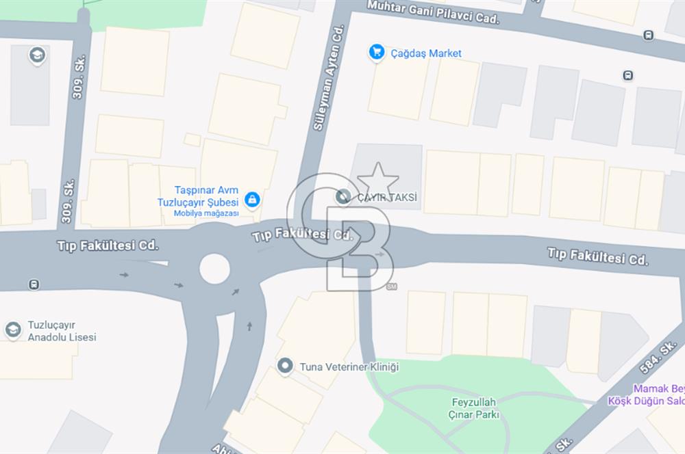 Tuzluçayır Merkez Konum Köşe Başı Satılık  Daire