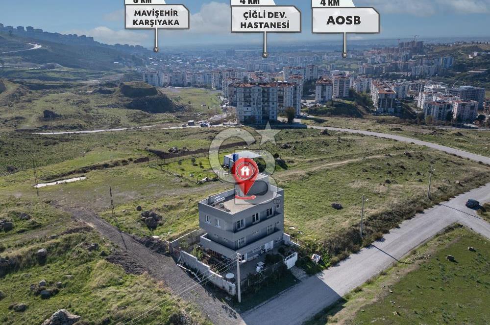 Çiğli Harmandalı'da Satılık 5+2 Tripleks Villa