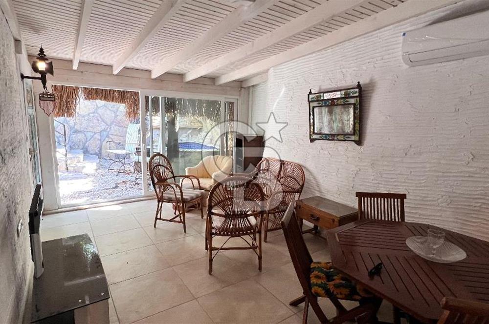 Bodrum Gündoğan Satılık 2+1 Müstakil Taş Ev